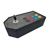 RaceCraftsNZ RC05 Button Box 8x Buttons 4 Switches Realistic Key Switch - Black - RaceCrafts