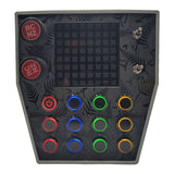 RaceCraftsNZ RC06 Button Box 12x LED Buttons Dual Rotary Encoders LED Flag Box - Grey - RaceCrafts