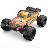 Enoze Dual Motor Bigfoot RC Truck LEDs Max 40km/h Proportional Control RTR - Orange Subzero - NOCO