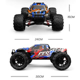 Enoze Dual Motor Bigfoot RC Truck LEDs Max 40km/h Proportional Control RTR - NOCO