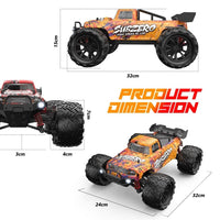 Enoze Dual Motor Bigfoot RC Truck LEDs Max 40km/h Proportional Control RTR - NOCO