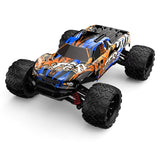 Enoze Dual Motor Bigfoot RC Truck LEDs Max 40km/h Proportional Control RTR - Orange Xfer - NOCO