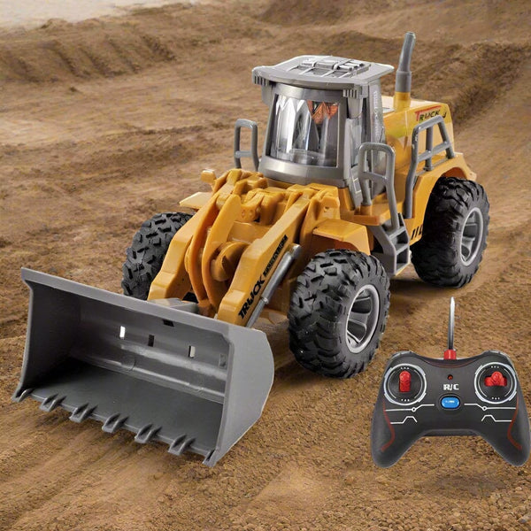 Radio Controlled Wheel Loaders Cab light Hinged design Bucket moves up and down. - Loader - NOCO