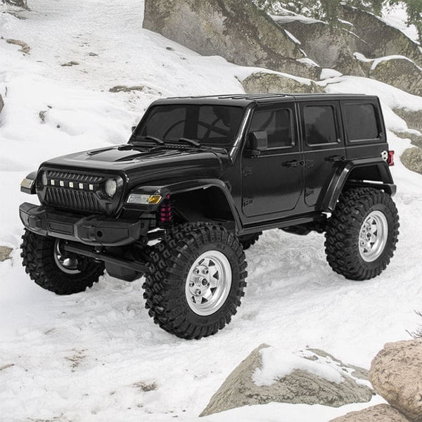 JJRC RC C8801 PRO Warrior 4WD Rock Crawler Throttle Limits LED Lights Upgraded Shocks - JJRC