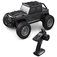 JJRC RC Q132C 4WD Off Roader Up to 38km/h 390 Brushless Motor Metal parts LED Lights - Black - JJRC