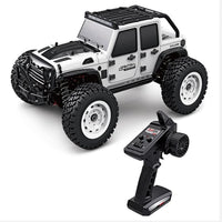 JJRC RC Q132C 4WD Off Roader Up to 38km/h 390 Brushless Motor Metal parts LED Lights - White - JJRC