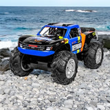 JJRC Q205 Amphibious RC Truck 4X4 Rubber Tyres Wet or Dry Running - Blue - JJRC