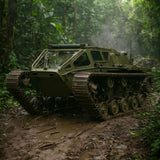 JJRC RIPSAW EV3-F4 RC Tracked APC | 360-Degree Rotation | 13 Light Modes - Green - JJRC