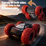 JJRC Q242 Amphibious Dual-Sided Off-Road Stunt Remote Control Car - Orange - JJRC
