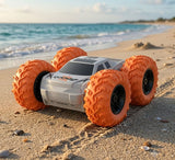 JJRC Q242 Amphibious Dual-Sided Off-Road Stunt Remote Control Car - Orange - JJRC