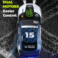 SC16 RC 4WD Drift Car Dual Motor 1:16 Scale LED Lights Simulated Exhaust Smoke - JJRC