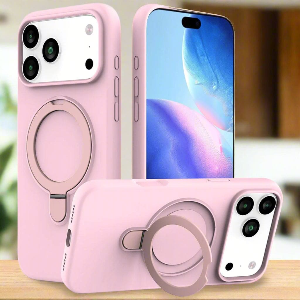 iPhone 17 Pro Max Silicone MagSafe Rear Cover With Ring Stand Noco.co ...