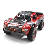 JJRC Fast RC Truck, Up to 48km/h, RC390 Carbon Brush Motor, Metal parts, LED Lights, Model Q130A