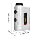 Artbull AR-650 6X 650m Golf and Hunting Laser Rangefinder | Rechargeable | Magnet Slope Flag Lock - Artbull