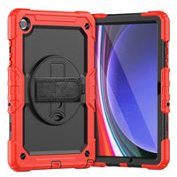 Samsung Galaxy Tab A9+ Shockproof Protective Tablet Cover Screen Protector - Red - Noco