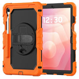 Samsung Galaxy Tab S11 Shockproof HD Tablet Cover with Screen Protector - Orange - Noco