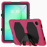 Samsung Galaxy Tab A9+ / Tab A11+ Hybrid V-Type Tablet Cover with Screen Protector - Pink - Noco