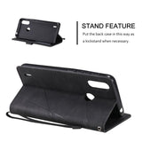 Rhombus Phone Wallet with Flip Front Card Slots - For MOTOROLA MOTO E7 POWER - Noco