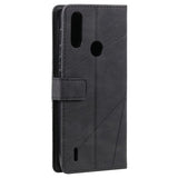 Rhombus Phone Wallet with Flip Front Card Slots - For MOTOROLA MOTO E7 POWER - Noco