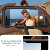 Apple iPhone 17 Air RedPepper Rugged Metal Heavy Duty Full Cover Tempered Glass Screen Protector - RedPepper