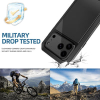 Apple iPhone 17 Pro Max RedPepper Rugged Metal Heavy Duty Full Cover Tempered Glass Screen Protector - RedPepper