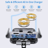 S8 15W Car Wireless Phone Charger/Mount for Samsung Galaxy Z Fold series Auto-Clamping Vent or Dash Mount - acc NOCO