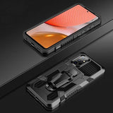 Armor Rugged Protective Cover with Belt Clip/Stand for Samsung Galaxy A03S - acc Noco