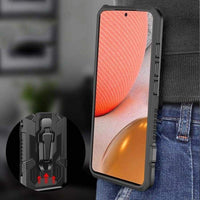 Armor Rugged Protective Cover with Belt Clip/Stand for Samsung Galaxy A03S - acc Noco