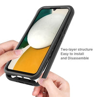 Samsung Galaxy A34 5G 2 Piece Surround Protective Cover Transparent Back Panel - Cover Noco