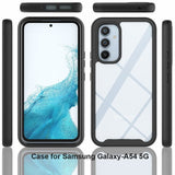 Samsung Galaxy A54 5G 2 Piece Surround Protective Cover Transparent Back Panel - Cover Noco