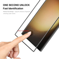 Samsung Galaxy S23 Ultra Enkay Tempered Glass Screen Protector Supports Fingerprint - Enkay