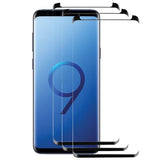 [3 PACK] Samsung Galaxy S8+ / S9+ Tempered Glass Screen Protector Anti-Scratch - Glass Noco
