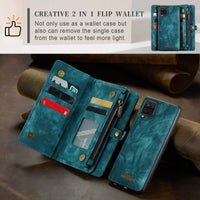 Samsung Galaxy A12 5G CaseMe 008 Wallet with Detachable Cover 8 Card + Zip Pocket - CaseMe