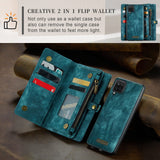 Samsung Galaxy A12 5G CaseMe 008 Wallet with Detachable Cover 8 Card + Zip Pocket - CaseMe