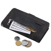 Samsung Galaxy A17 5G 9 Card Flip Tri-Fold Wallet Cover Zip Pocket - Noco
