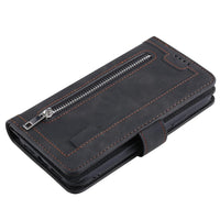 Samsung Galaxy A17 5G 9 Card Flip Tri-Fold Wallet Cover Zip Pocket - Noco