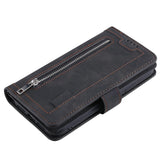 Samsung Galaxy A17 5G 9 Card Flip Tri-Fold Wallet Cover Zip Pocket - Noco