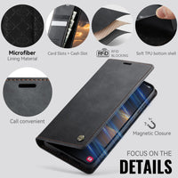 Samsung Galaxy A56 5G CaseMe 033 Wallet Flip Cover RFID Protection Card Holder - Noco