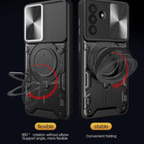 Samsung Galaxy A26 5G Sliding Camera Cover Protective Case with Ring/Stand - Noco