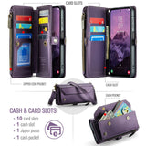 Samsung Galaxy A57 CaseMe C36 Series Samsung Galaxy A57 5G Luxury Leather Wallet - CaseMe