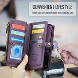 Samsung Galaxy A57 CaseMe C36 Series Samsung Galaxy A57 5G Luxury Leather Wallet - CaseMe