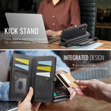 Samsung Galaxy A57 CaseMe C39 Series Premium Wallet – RFID Protection & Strap - CaseMe