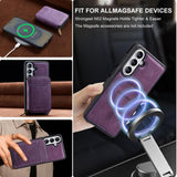 Samsung Galaxy A57 LC MagSafe Ring Detachable Zipper Wallet Case - Noco