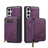 Samsung Galaxy A57 LC MagSafe Ring Detachable Zipper Wallet Case - Noco