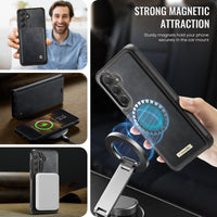 Samsung Galaxy S24 FE CaseMe C49 Wallet Flip Cover RFID Protection Card Holder Noco