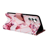 Samsung Galaxy S24 PLUS / S25 PLUS Marble Patterned Flip Wallet Card Slots - Noco