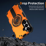 Samsung Galaxy S24+ / S25+ Ultra Rugged Magsafe Fidget Ring Armor Cover - Noco
