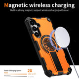 Samsung Galaxy S24+ / S25+ Ultra Rugged Magsafe Fidget Ring Armor Cover - Noco