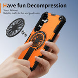 Samsung Galaxy S24+ / S25+ Ultra Rugged Magsafe Fidget Ring Armor Cover - Noco