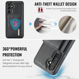 Samsung Galaxy S25 FE DG Series Card Wallet Leather Phone Case - Noco